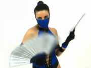 Cosplay 性感前凸後翹女忍者熱舞